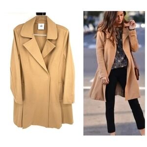 Cabi Love Carol Casablanca Trench Coat Size XL Tan Camel Classic